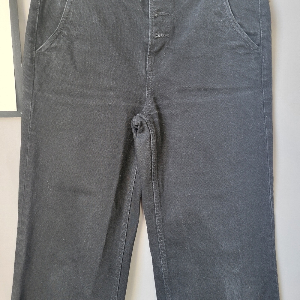 Everlane The Wide Leg Denim Jeans 28 Ankle - Picture 6 of 16
